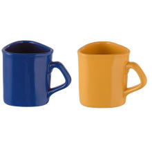 Tasse à trois angles, tasse à café 10 oz